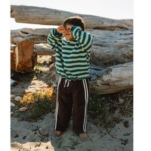 NEW Fostered Collection Bold Vintage striped Sweatshirt sz 3